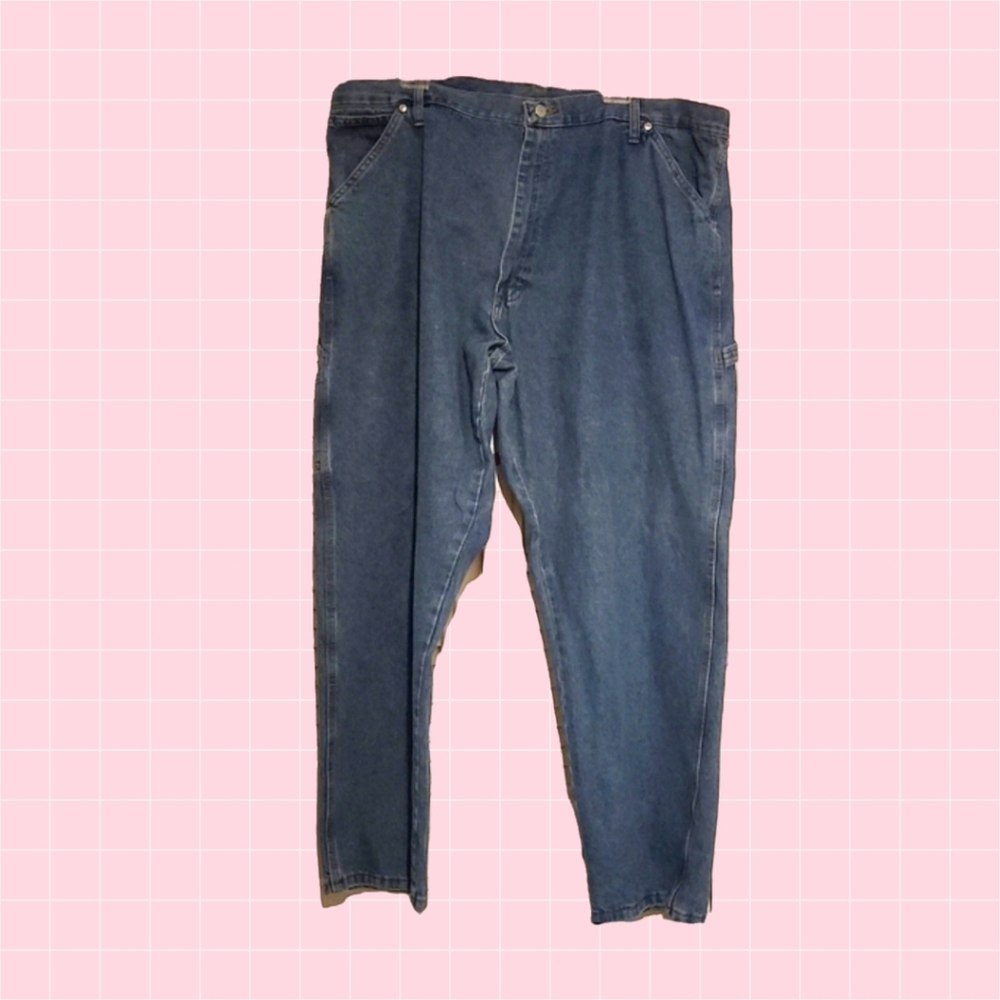 Wrangler 👢 Men's Blue Carpenter Jeans